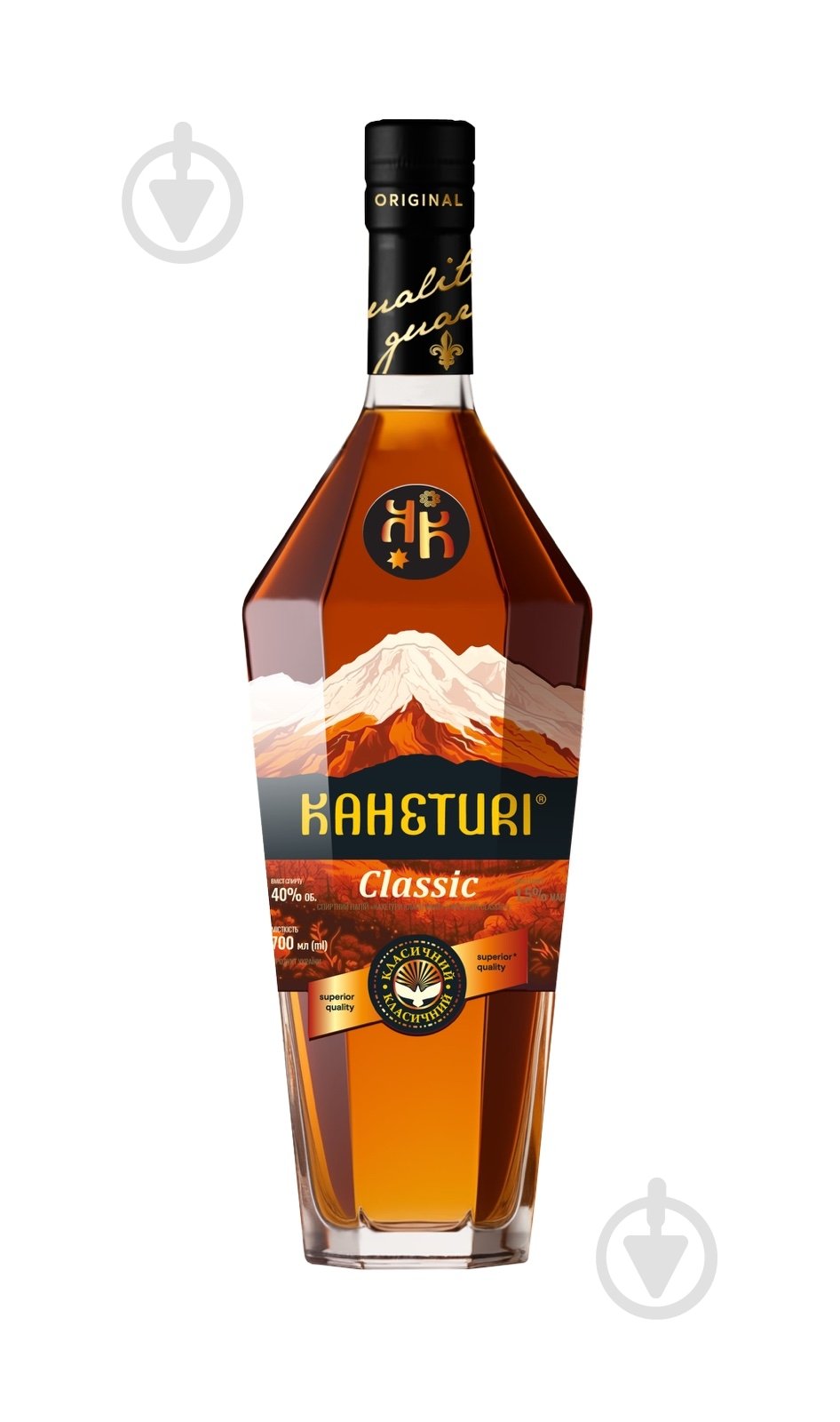 Напиток алкогольный Кахетури Классический 40% 0,7 л - фото 1