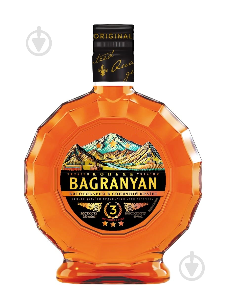 Бренди Armen Bagranyan 3* 40% 0,25 л - фото 1