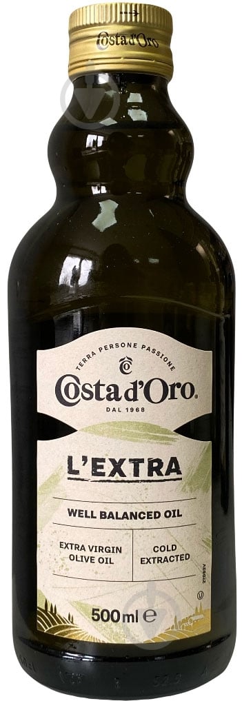 Масло оливковое Sofik Costa d'Oro Extra Virgin 500 мл - фото 1