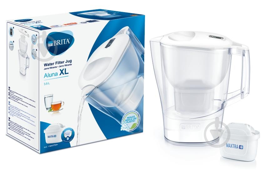 Фільтр-глечик BRITA Aluna XL Memo білий - фото 1