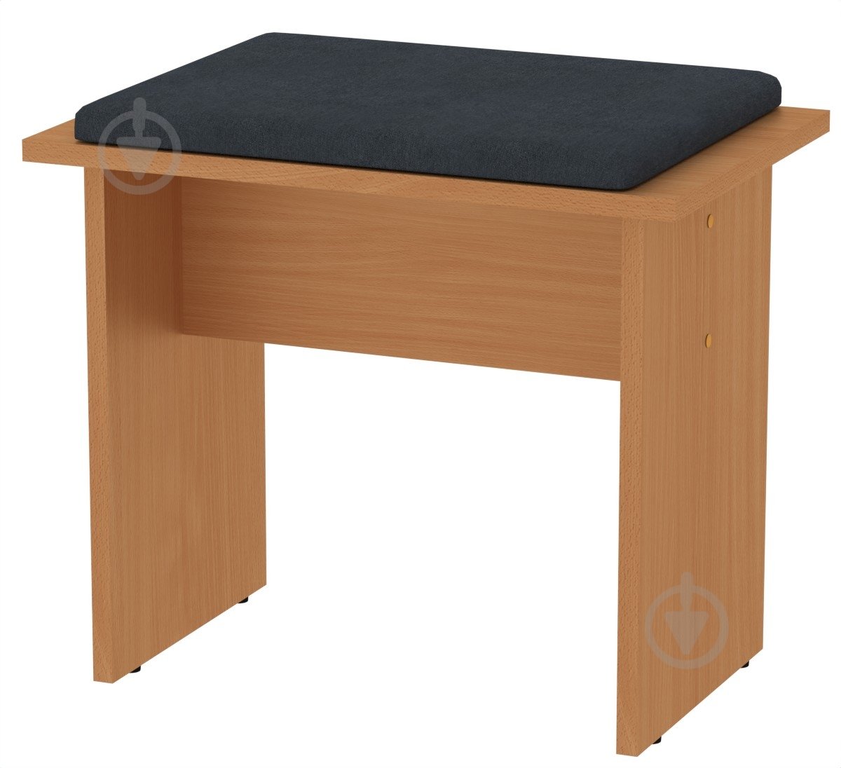 Табурет Компанит Т-7 балатон темно-серый / бук - фото 1 Табурет Компанит Т-7 балатон темно-серый / бук - фото 1