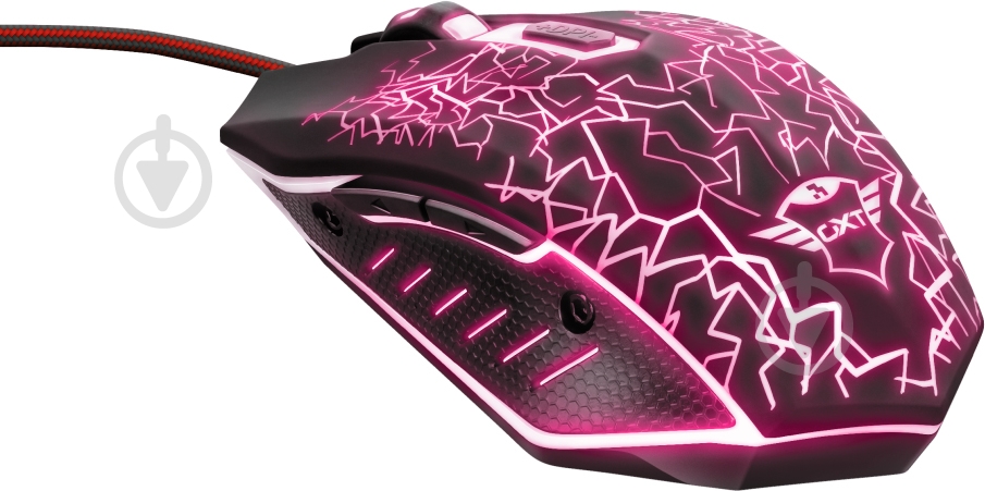 Мышь Trust GXT 105 Izza Illuminated Gaming black - фото 5