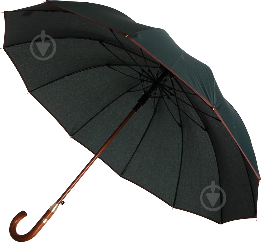 Зонт Susino трость 12 спиц зеленый - фото 2