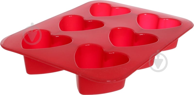 Форма для кексів Guardini Juliette Серце 17x22,5 см - фото 1