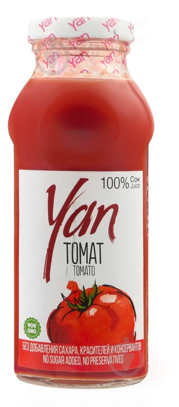 Сок Yan Томатный 0,25 л - фото 1 Сок Yan Томатный 0,25 л - фото 1
