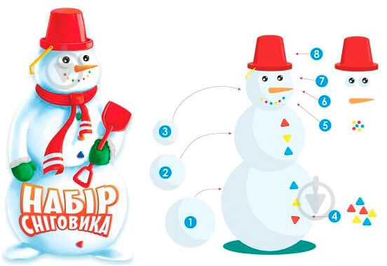 Игровой набор ТехноК Для снеговика 6498 - фото 3 Игровой набор ТехноК Для снеговика 6498 - фото 3