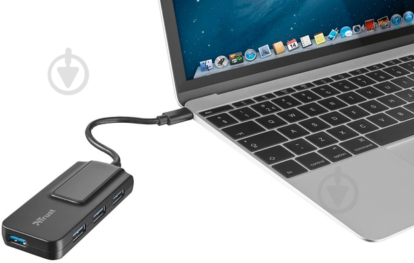 USB-хаб Trust USB Type-C – 4 USB 3.0 - фото 5