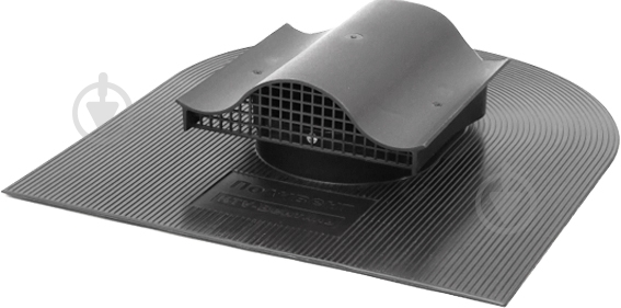 Аератор точковий POLIVENT-КТВ-вентиль для бітумної черепиці сірий на 50м2 - фото 1