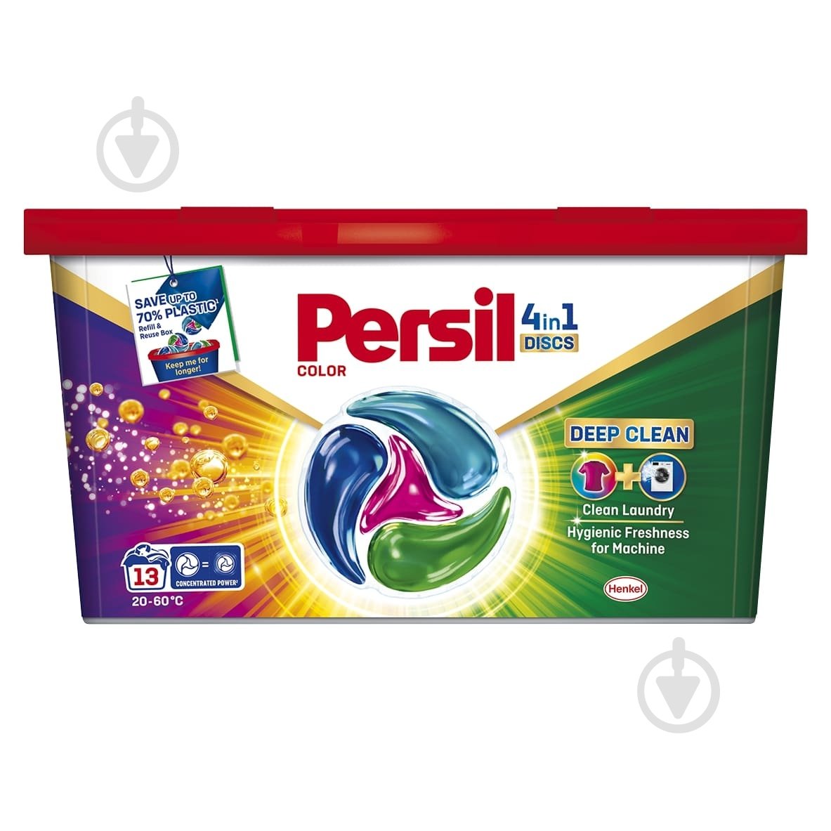 Капсулы для машинной стирки Persil Диски Колор 13 шт. - фото 1