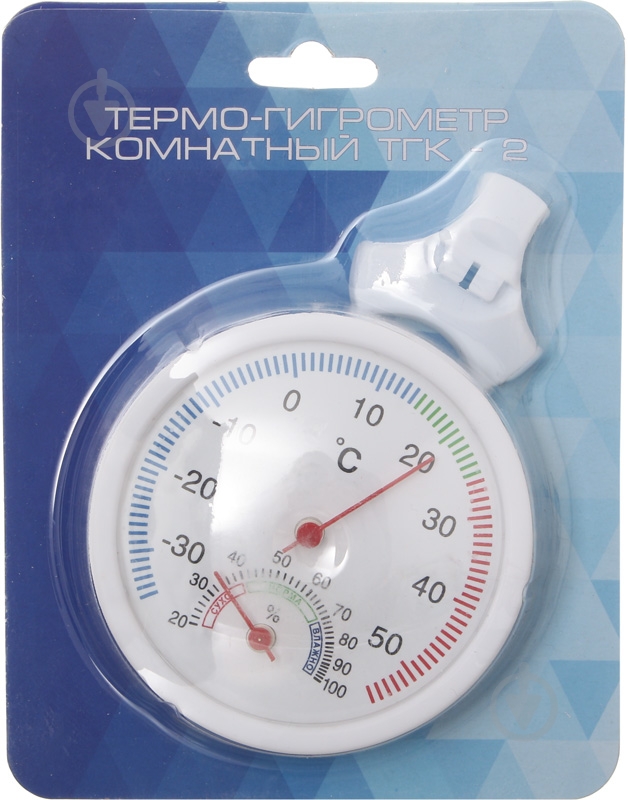 Термогигрометр Стеклоприбор комнатный биметаллический ТГК-2 - фото 4