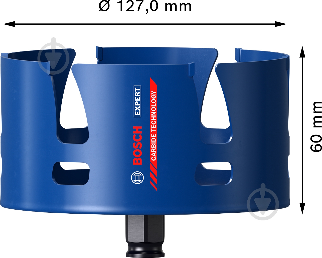 Коронка Bosch Construction Material 127 мм 2608900485 - фото 2