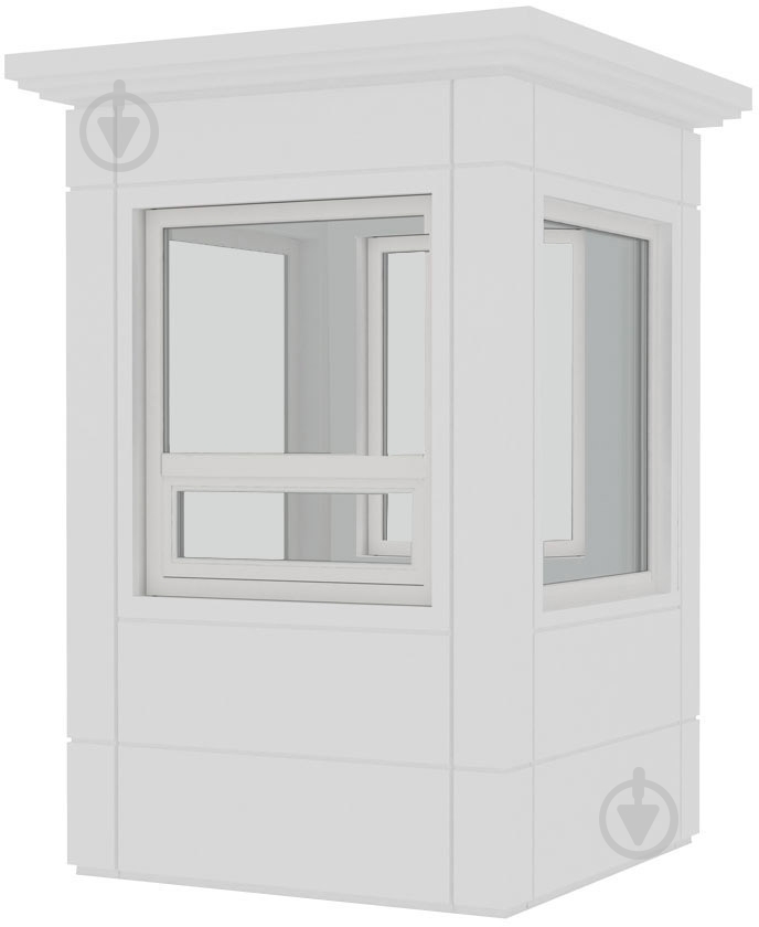 Кабіна модульна ЄВРО Кабіна 157х157 см - фото 2