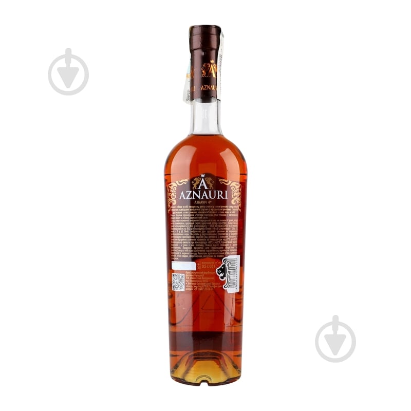 Коньяк AZNAURI Коньяк України 0.5 4 года 0,5 л - фото 13