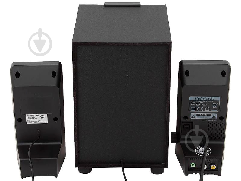 Акустическая система Microlab M-100 2.1 black - фото 3 Акустическая система Microlab M-100 2.1 black - фото 3
