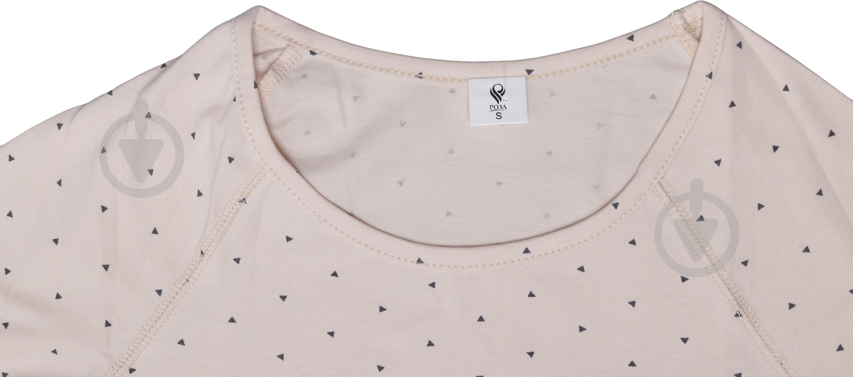 Ночная рубашка Роза р. M пудровый - фото 3