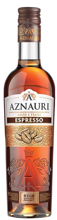 Напиток алкогольный AZNAURI Espresso 0,25 л - фото 1