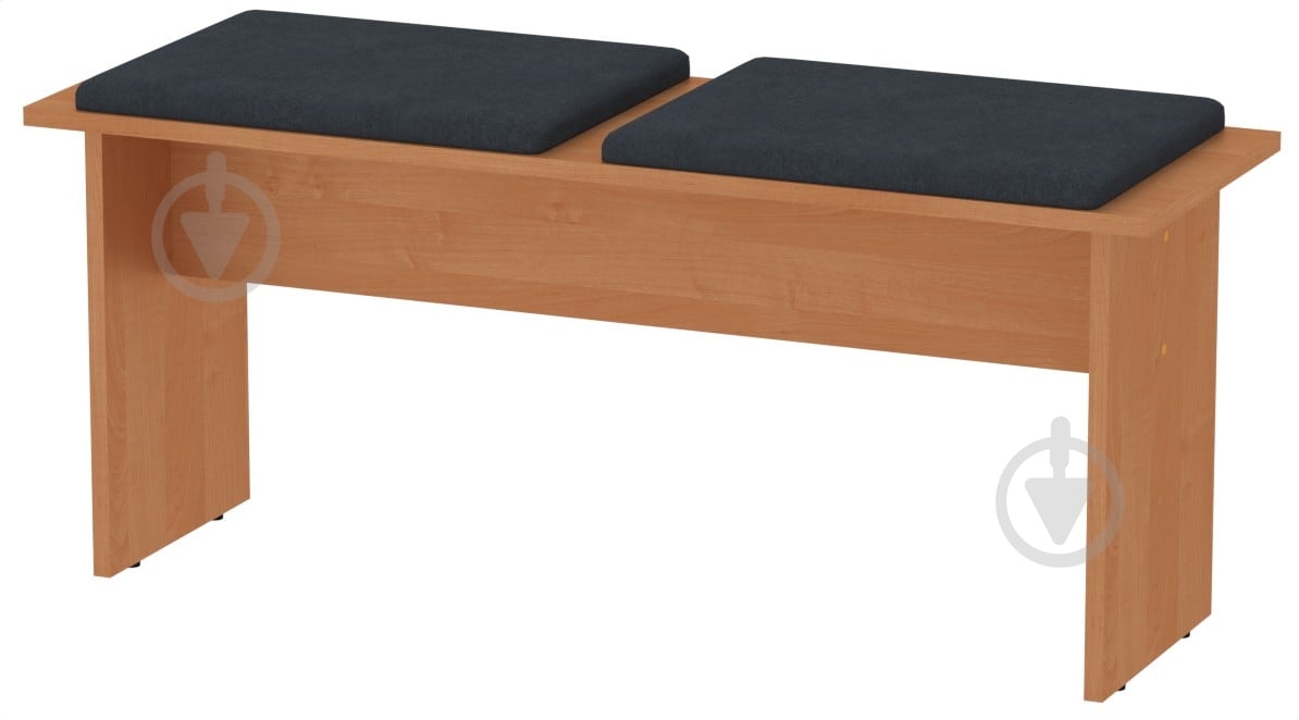 Табурет Компанит Т-8 балатон темно-серый / ольха - фото 1