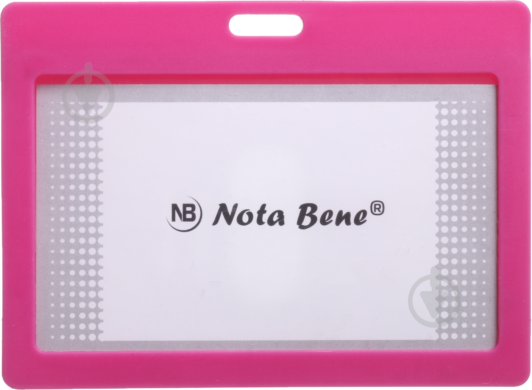 Бейдж горизонтальный 10,3x7,5 PP+PVC Nota Bene Nota Bene - фото 1