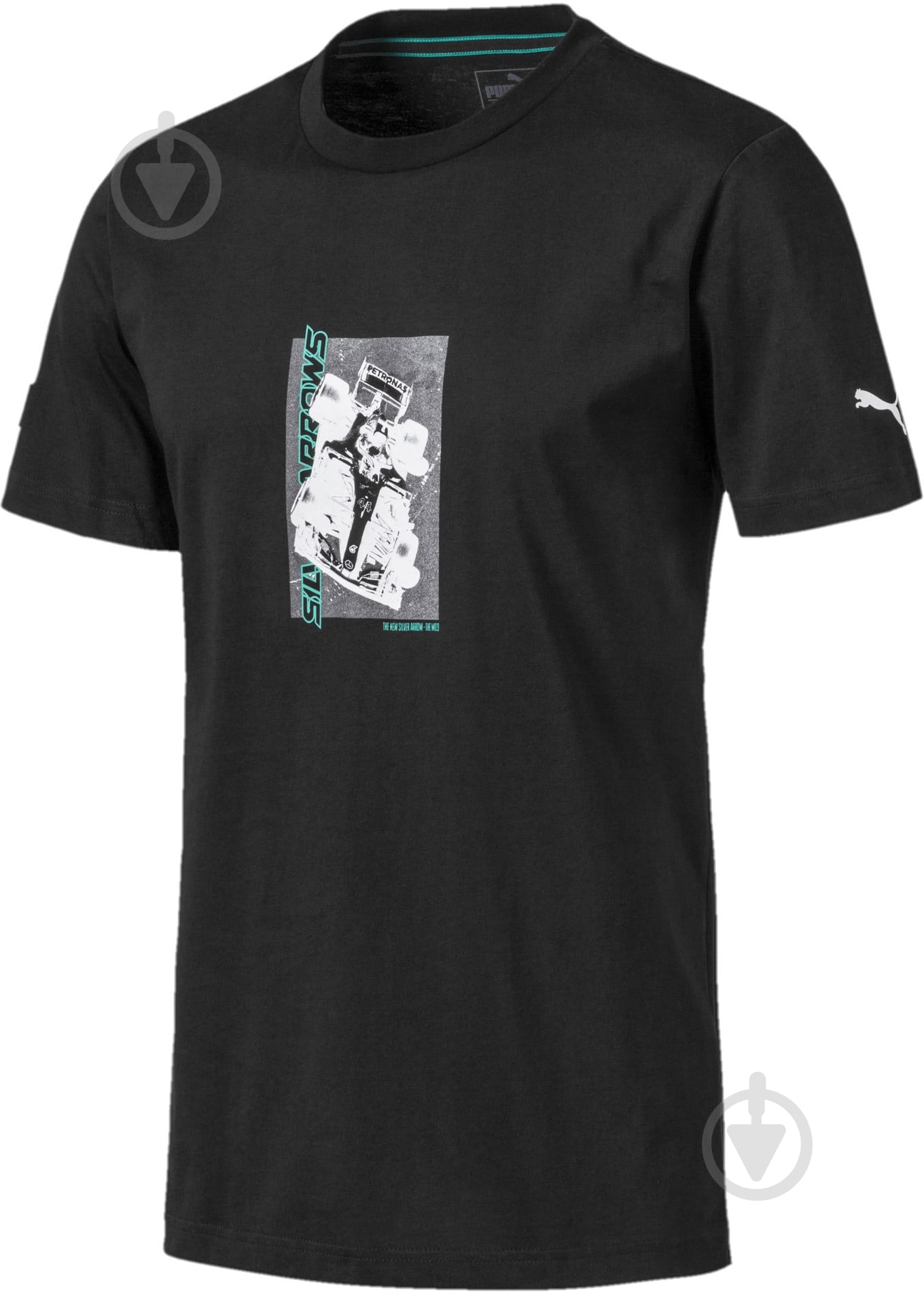 Футболка Puma MAPM Graphic Tee 59535501 р.XL черный - фото 1