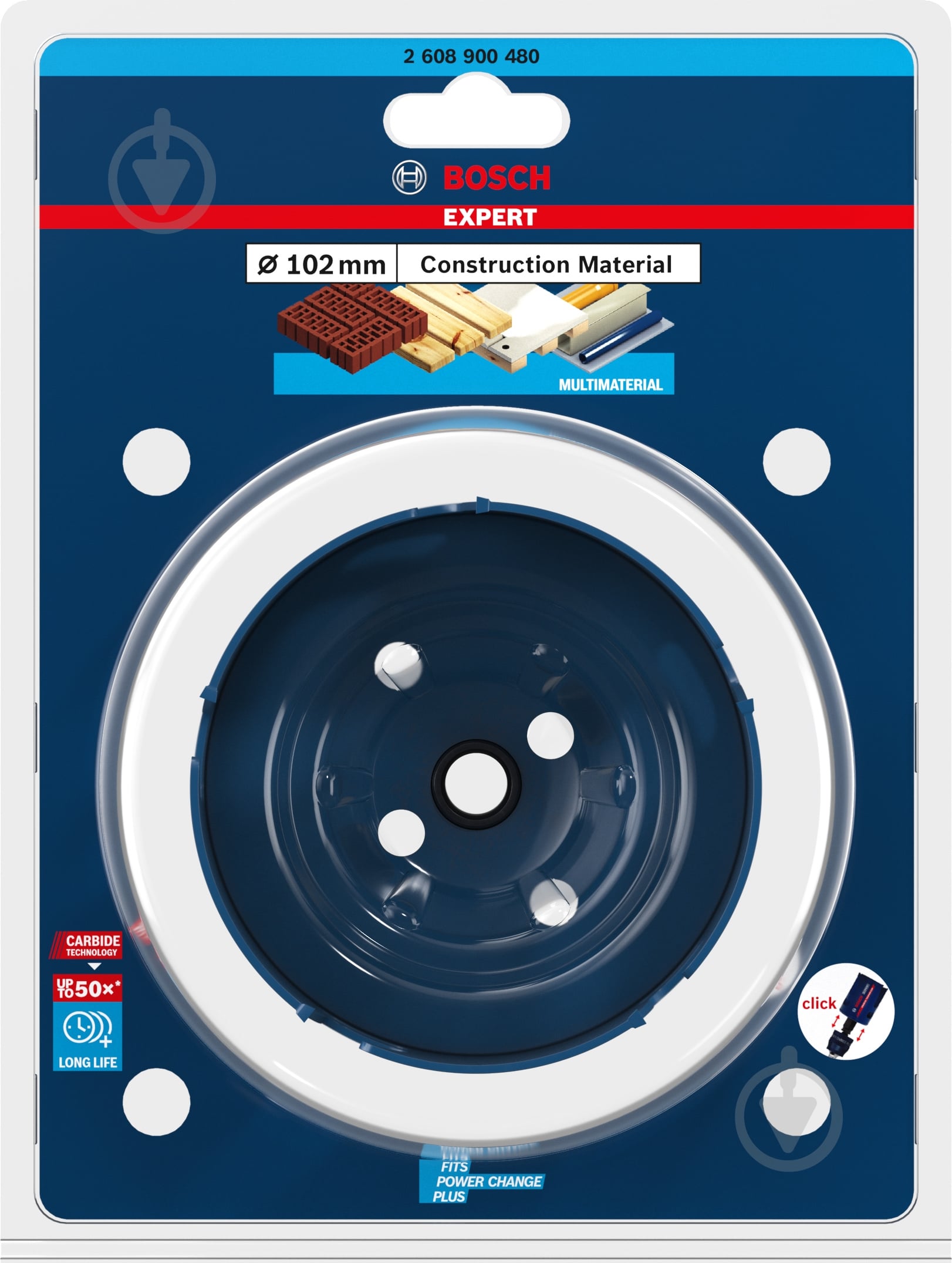 Коронка Bosch Construction Material 102 мм 2608900480 - фото 3 Коронка Bosch Construction Material 102 мм 2608900480 - фото 3