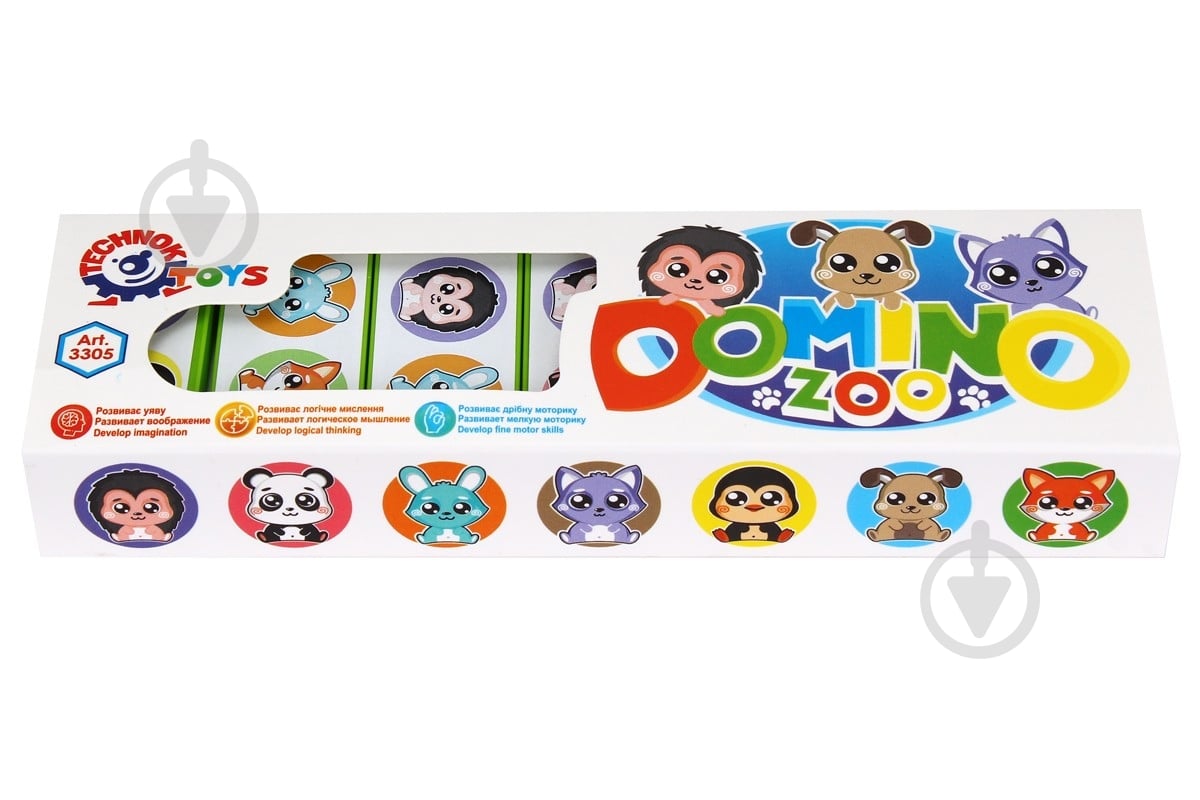 Домино ТехноК Зоопарк 3305 - фото 1