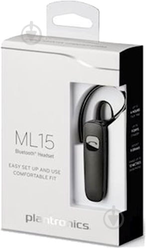 Bluetooth-гарнитура Plantronics black - фото 3
