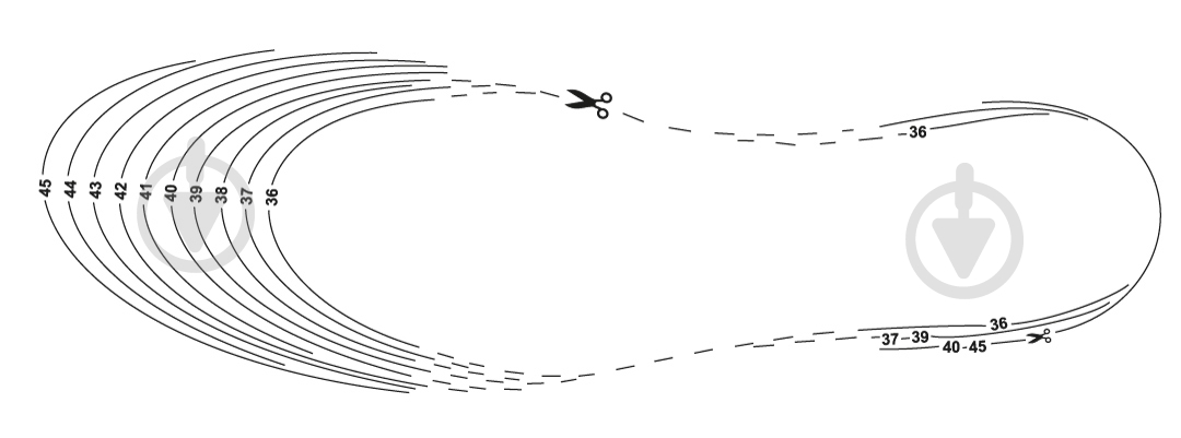 Устілки для взуття з активованим вугіллям 82-302 NEO tools р.one size чорний - фото 2