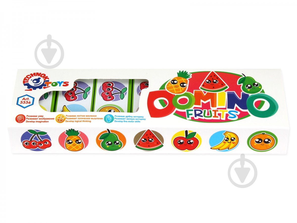Домино ТехноК Фрукты 3336 - фото 1 Домино ТехноК Фрукты 3336 - фото 1