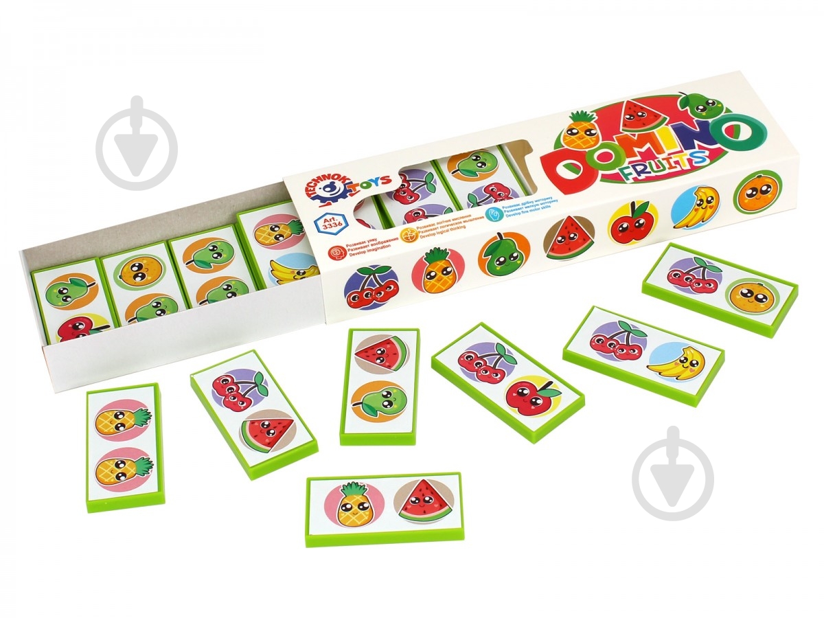 Домино ТехноК Фрукты 3336 - фото 2 Домино ТехноК Фрукты 3336 - фото 2