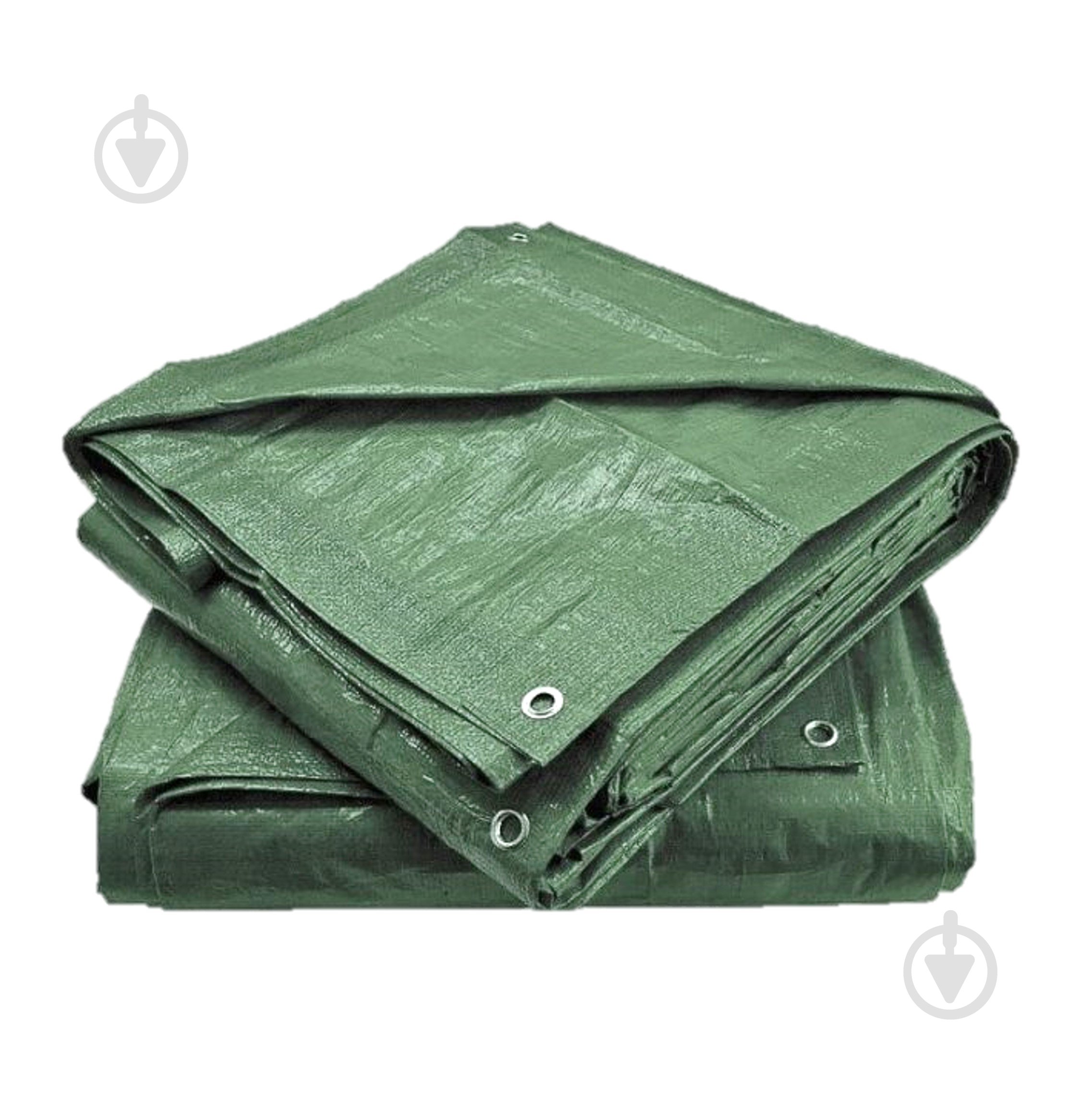 Тент универсальный AGREEN 80 г/квм, 2м х 3м темно-зеленый - фото 10