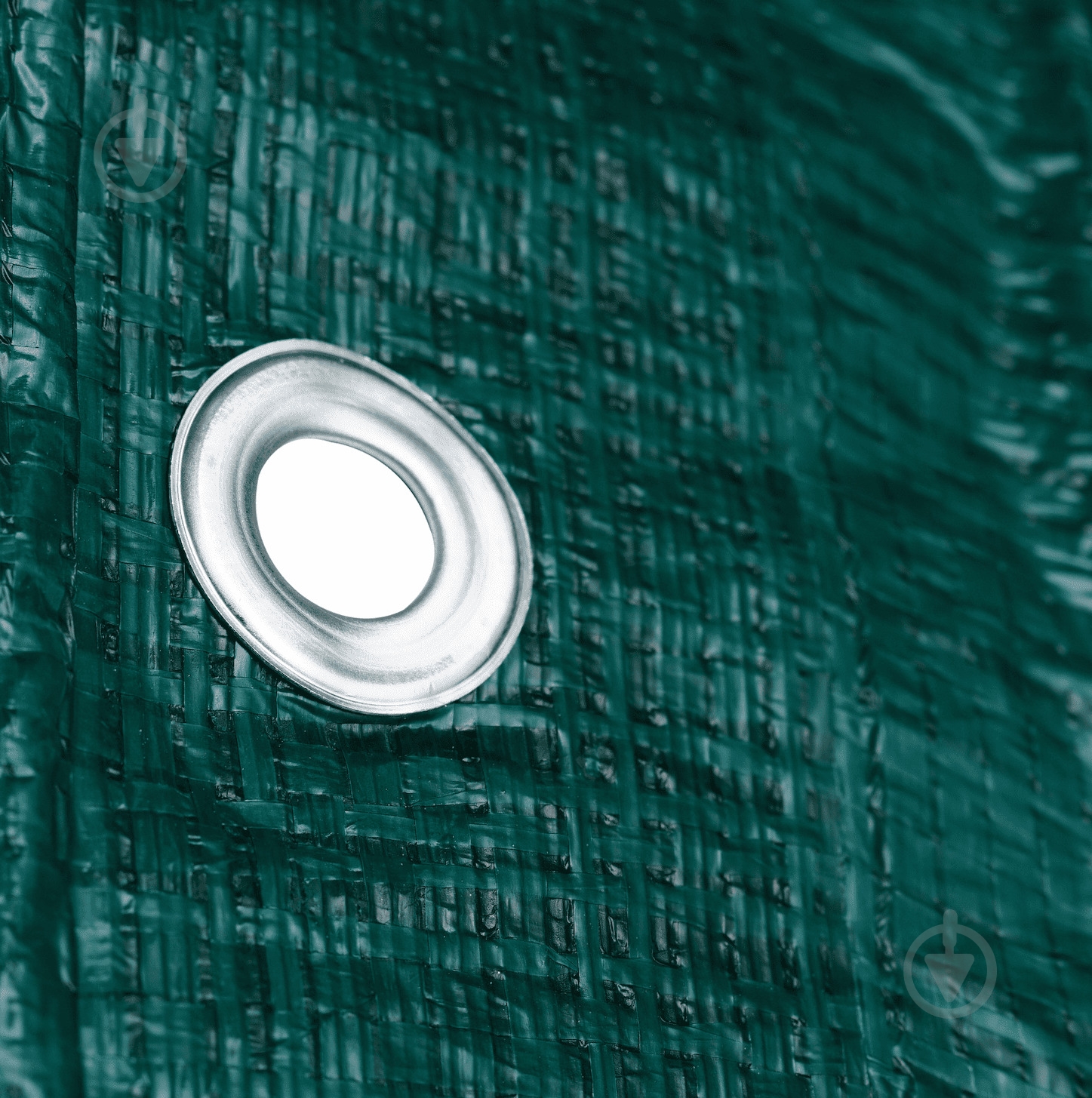 Тент универсальный AGREEN 80 г/квм, 2м х 3м темно-зеленый - фото 3