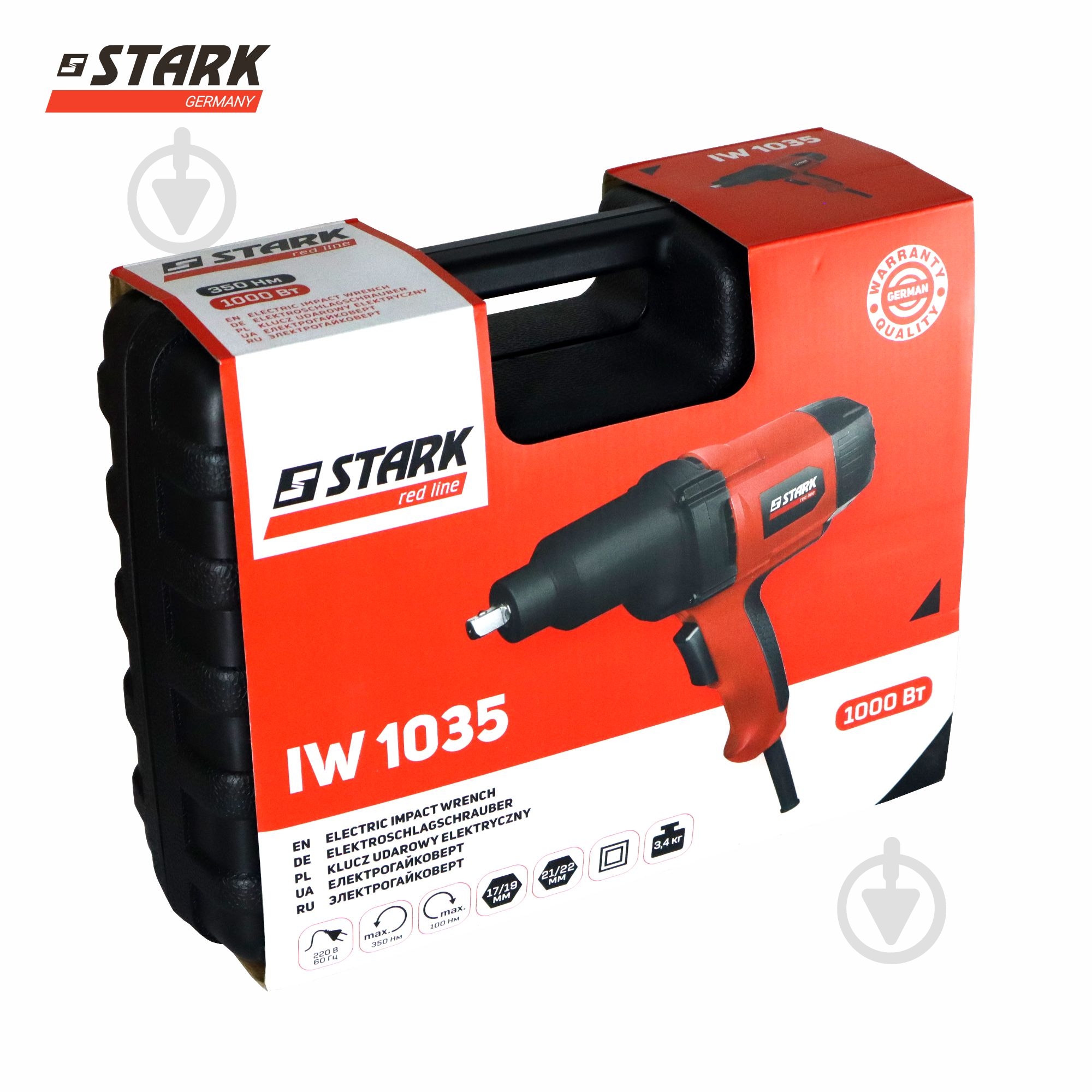 Гайковерт сетевой Stark 350 Нм IW-1035 - фото 9