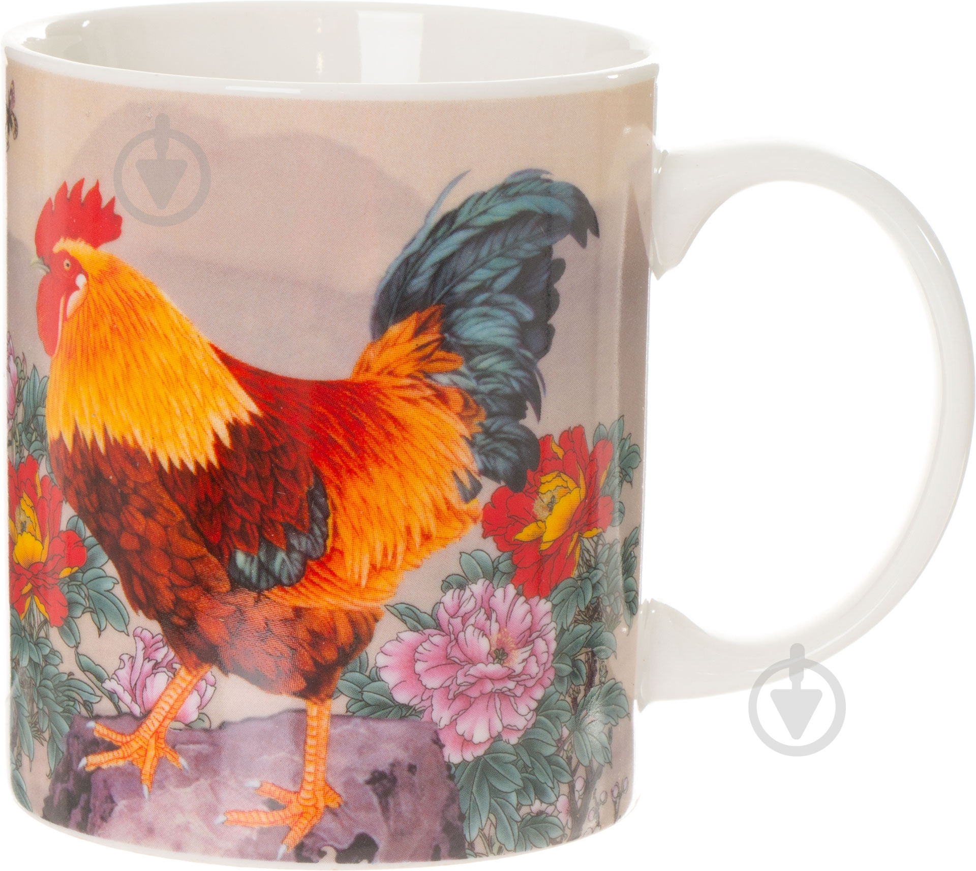 Чашка Петух 375 мл 69-002 - фото 1