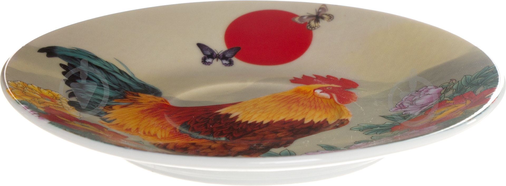 Чашка с блюдцем Петух 250 мл 69-005 - фото 4