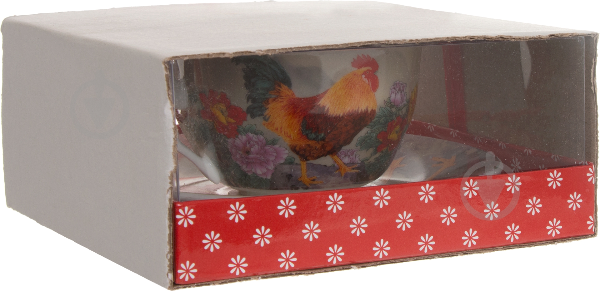 Чашка с блюдцем Петух 250 мл 69-005 - фото 5