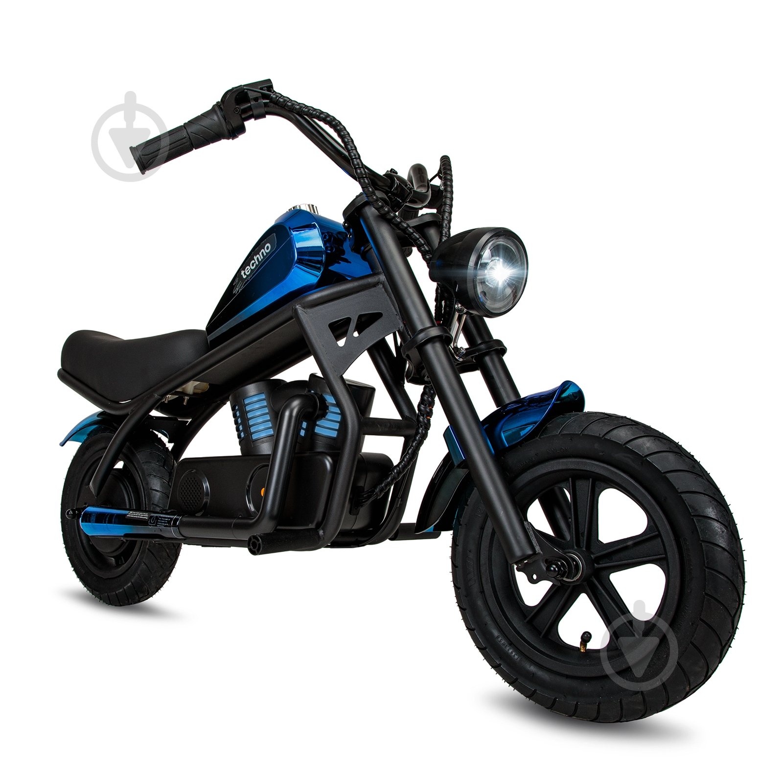 Електромотоцикл Techno ES-60 Blue-Black - фото 1