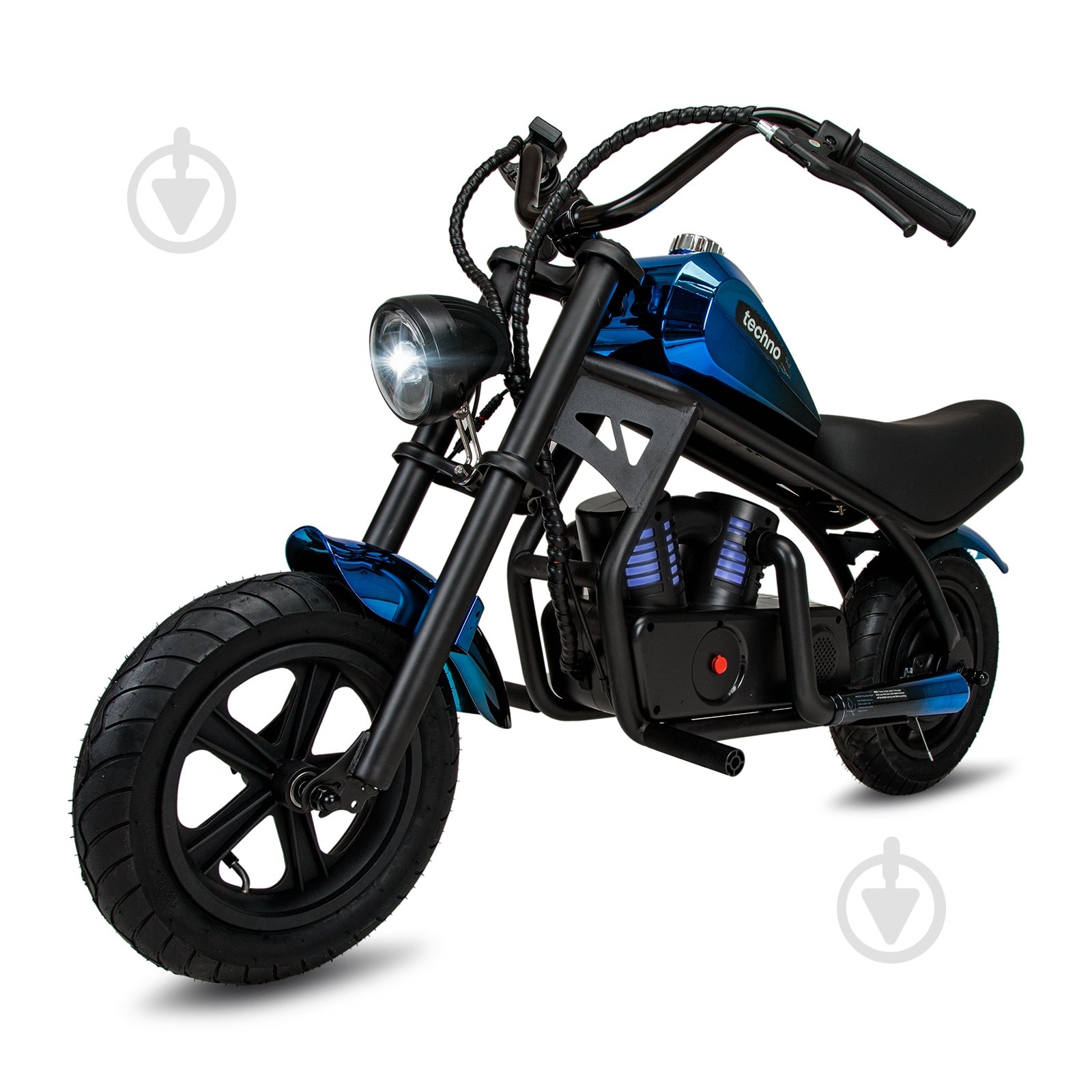 Електромотоцикл Techno ES-60 Blue-Black - фото 2