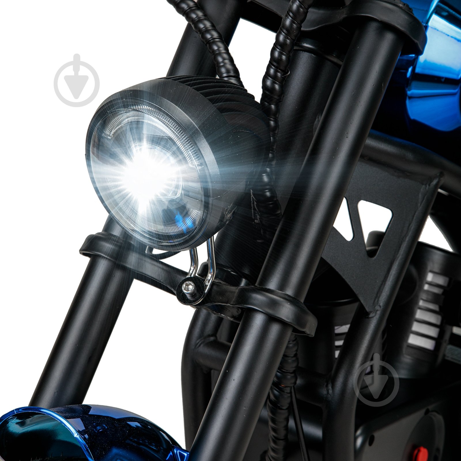 Електромотоцикл Techno ES-60 Blue-Black - фото 7