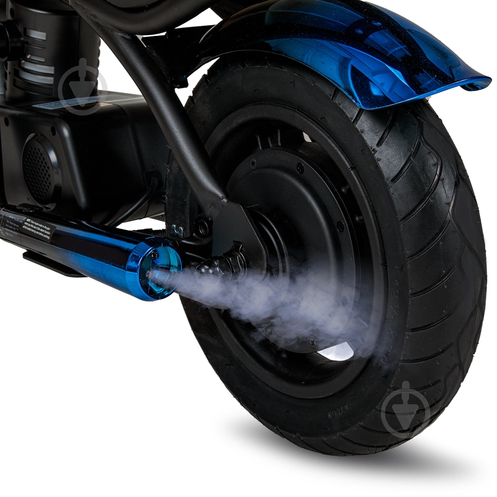 Електромотоцикл Techno ES-60 Blue-Black - фото 8