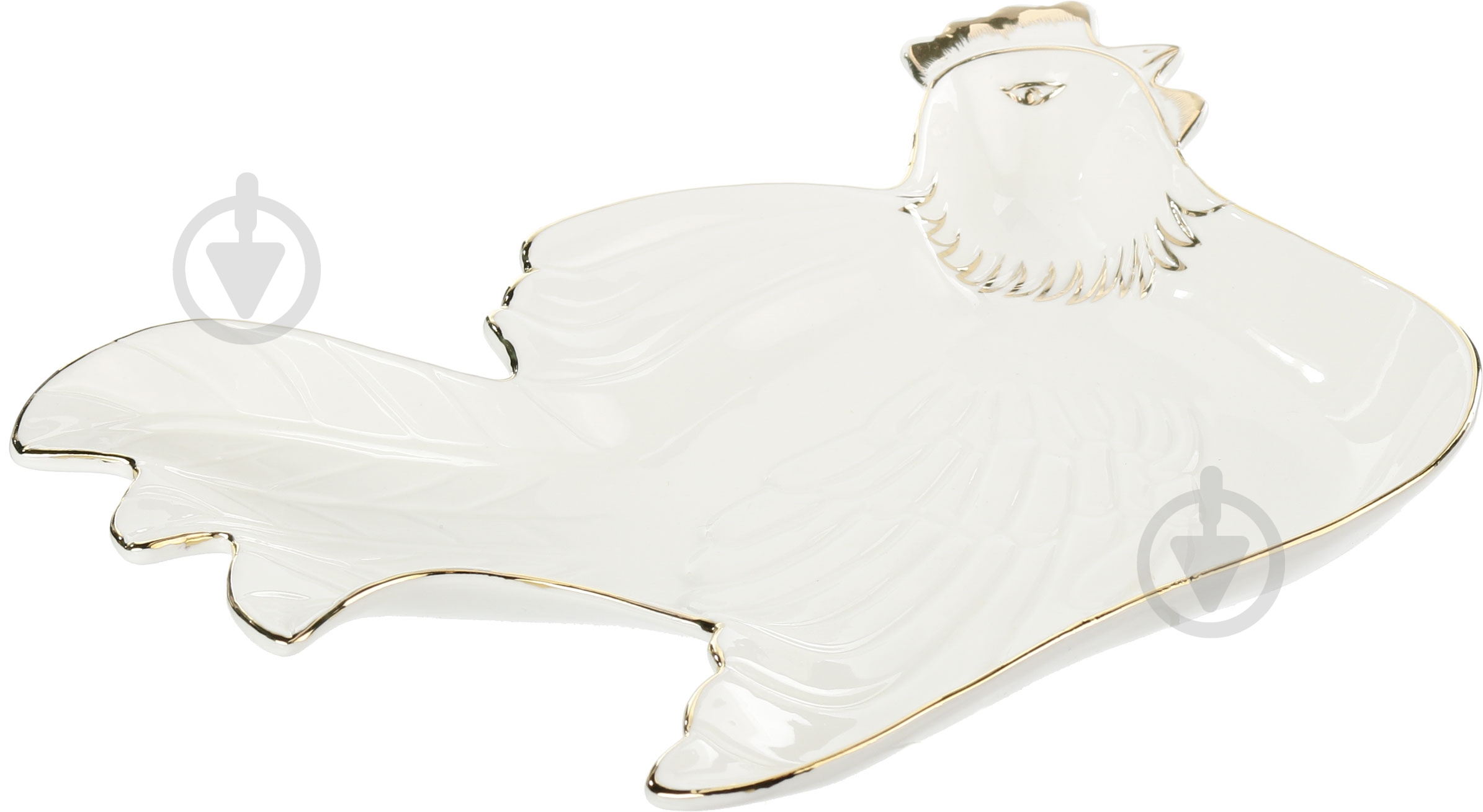 Блюдо Півень 20 см 69-025 - фото 2