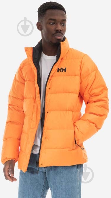 Пуховик чоловічий Helly Hansen HH REVERSIBLE DOWN JACKET 53890-325 р.2XL помаранчевий - фото 1