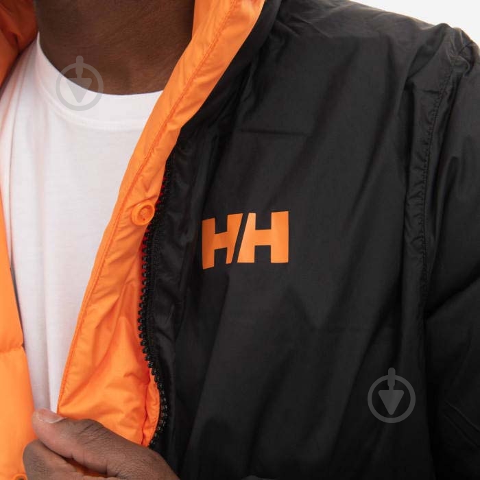 Пуховик чоловічий Helly Hansen HH REVERSIBLE DOWN JACKET 53890-325 р.2XL помаранчевий - фото 7