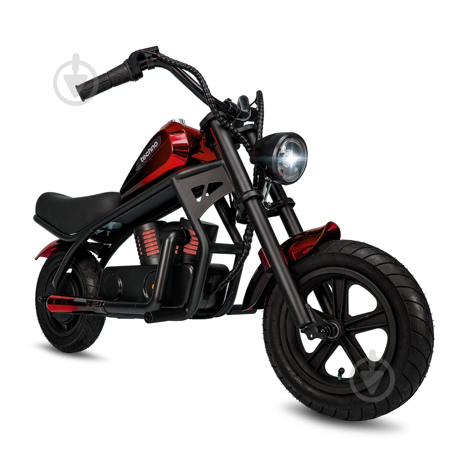 Електромотоцикл Techno ES-60 Red-Black - фото 1