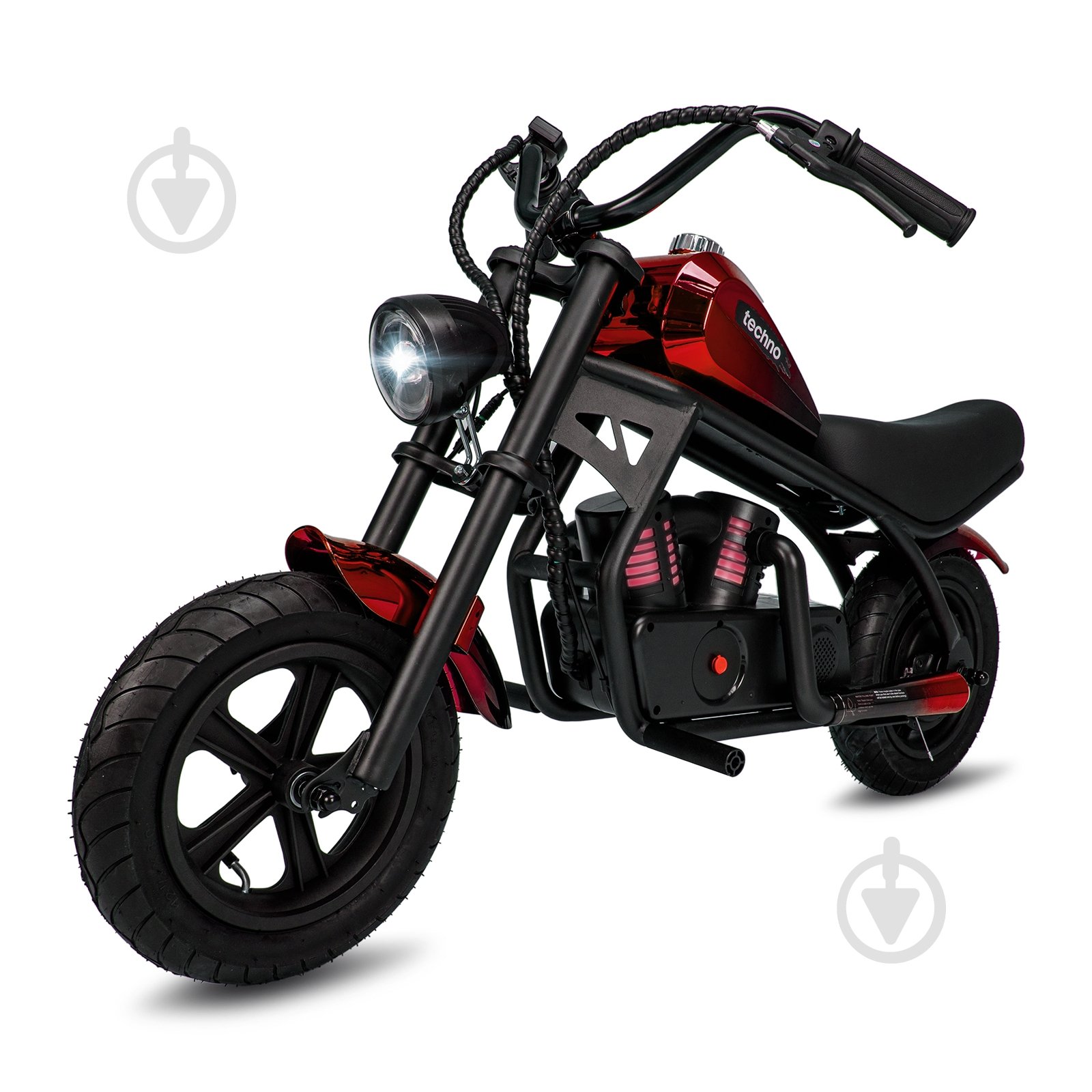 Електромотоцикл Techno ES-60 Red-Black - фото 2