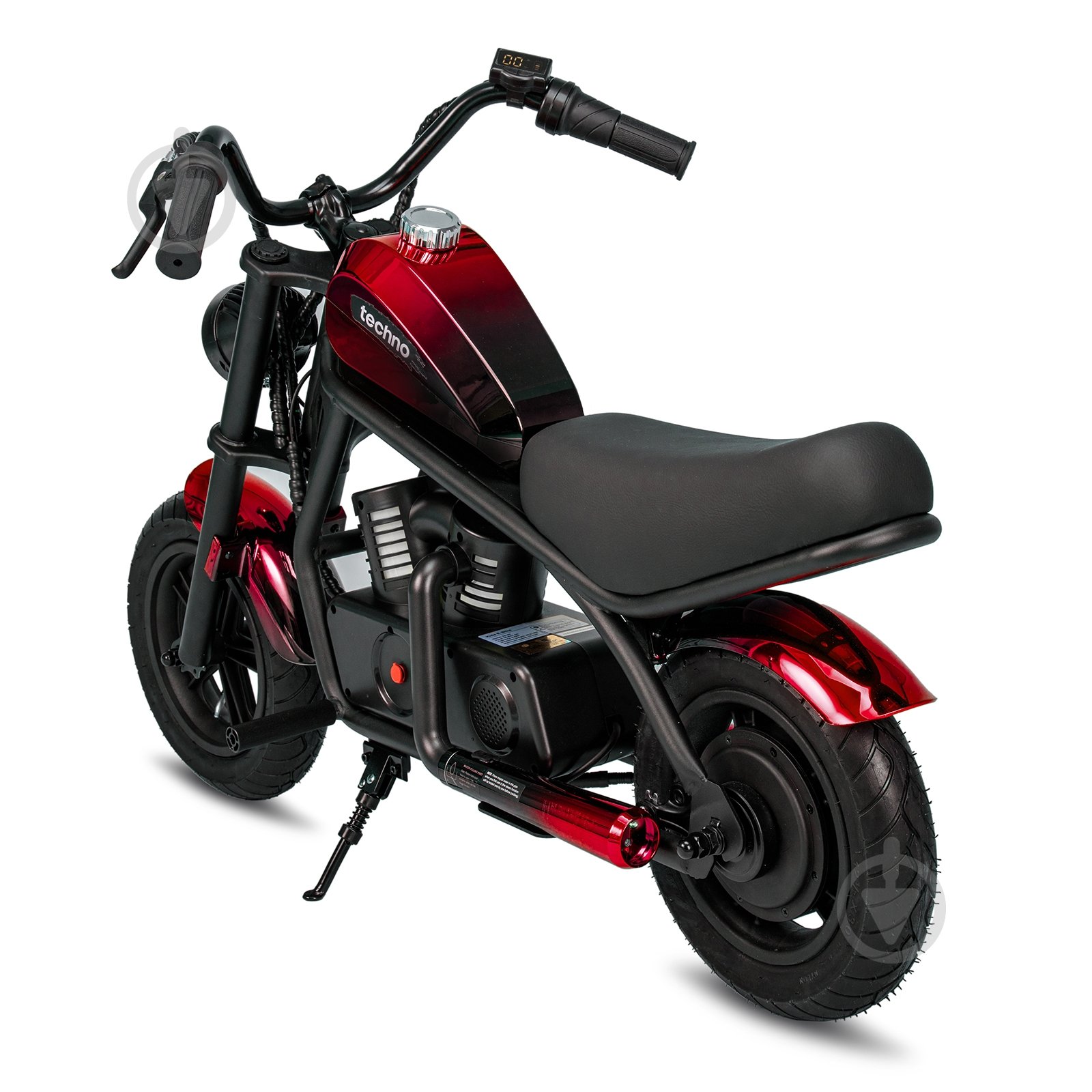 Електромотоцикл Techno ES-60 Red-Black - фото 5