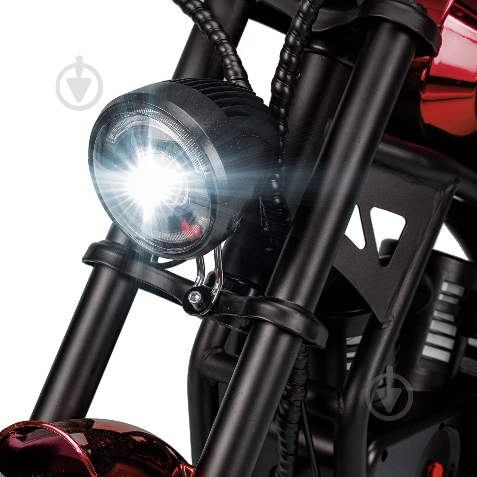 Електромотоцикл Techno ES-60 Red-Black - фото 7