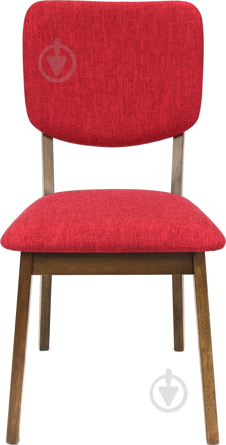 Стул обеденный SANTA орех/красный - фото 2