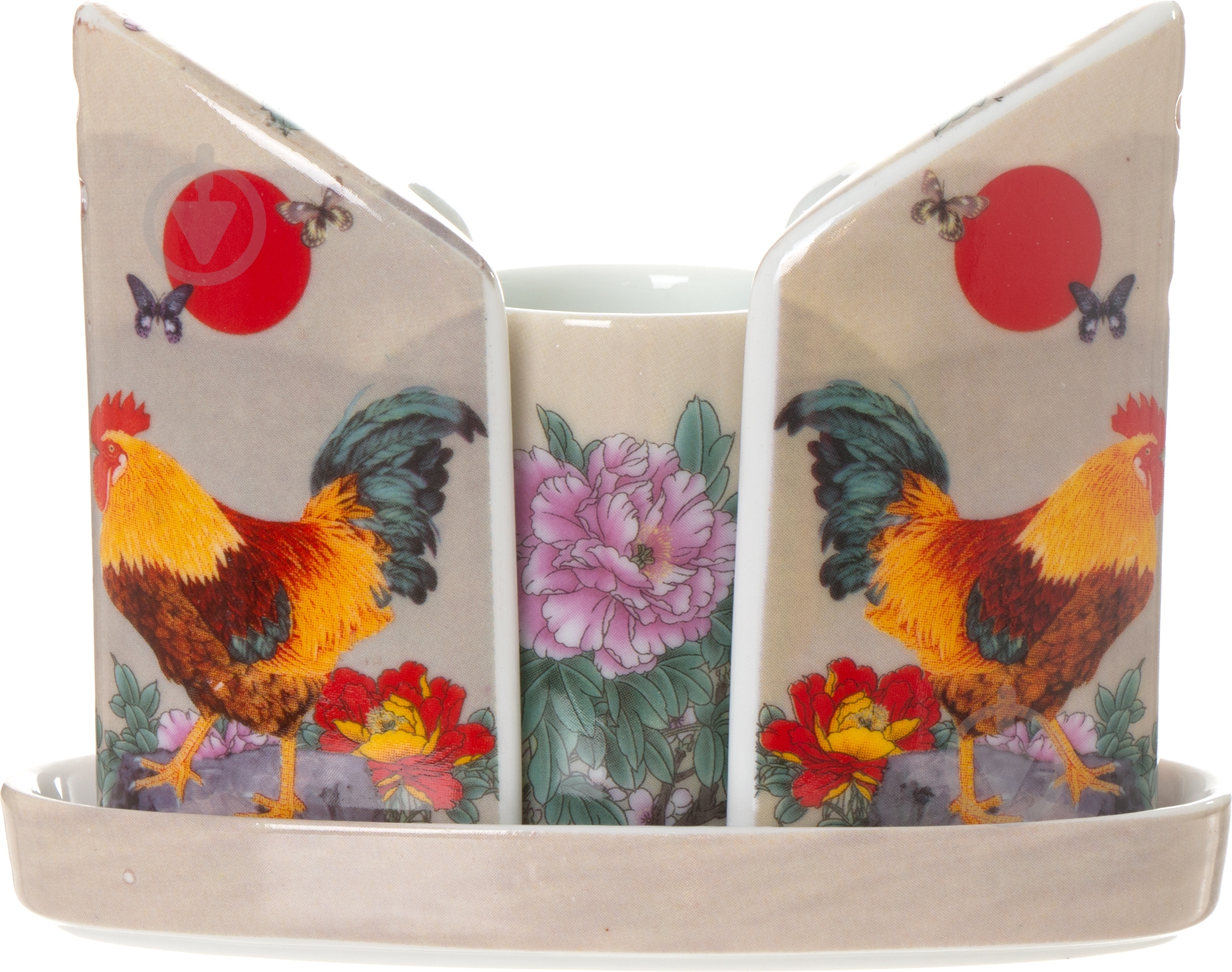 Набор для специй Петух 3 предмета 69-038 - фото 2