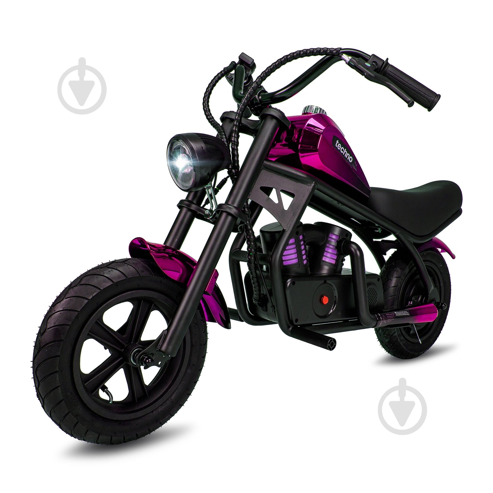 Електромотоцикл Techno ES-60 Pink-Black - фото 2