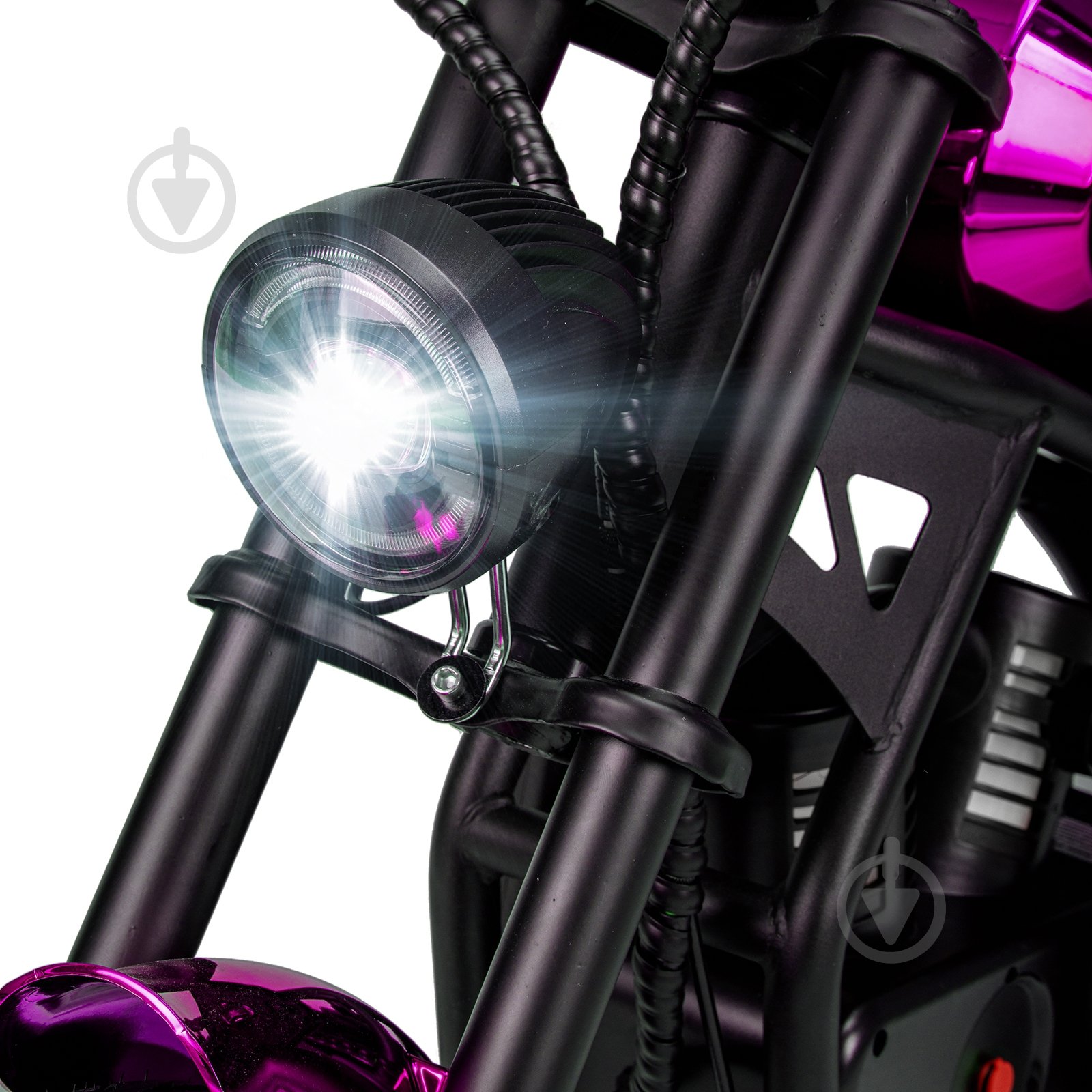 Електромотоцикл Techno ES-60 Pink-Black - фото 7